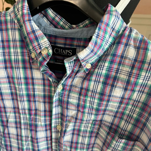 Chaps 2XL men’s short sleeve button up - Picture 7 of 8